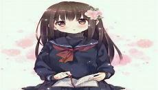 二次元头像少女绿头发